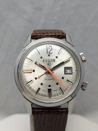 1970's Elgin Wrist Alarm Watch