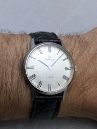 1970s Certina Jubile Men's Dress Watch