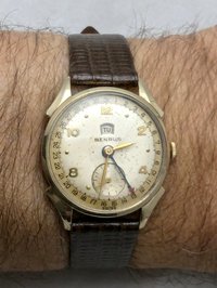 1950s Benrus Pointer Calendar Watch