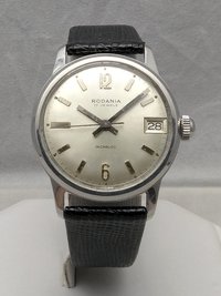 1960s Rodania Steel Watch