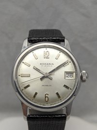 1960s Rodania Steel Watch