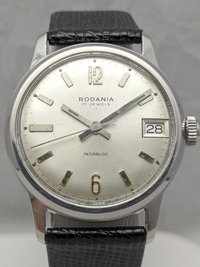 1960s Rodania Steel Watch