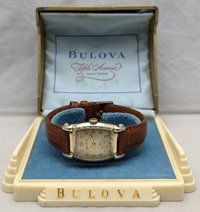 1951 Bulova "Viking" Watch with Case