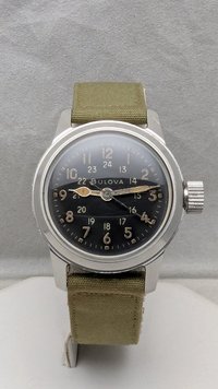 1961 Bulova Military Issue 3818A Hacking Watch