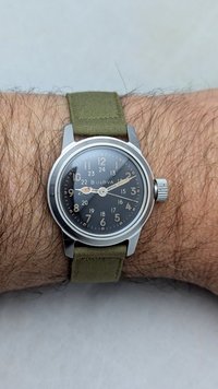 1961 Bulova Military Issue 3818A Hacking Watch