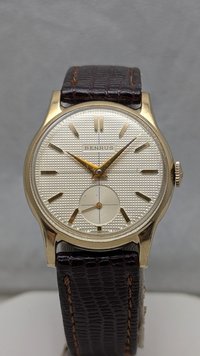 1960's Benrus Waffle Dial Watch