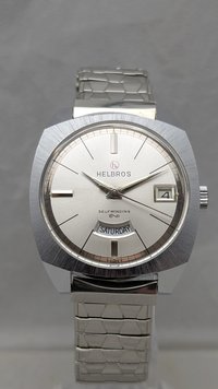 1970s Helbros President Men's Watch