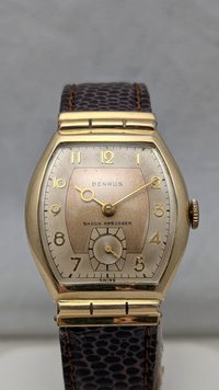1947 Benrus Tonneau Men's Watch