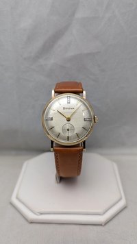 1956 Bulova Diamond Dial President