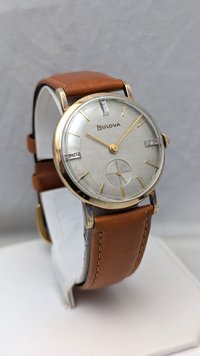 1956 Bulova Diamond Dial President