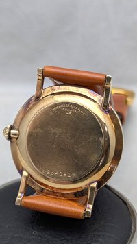 1956 Bulova Diamond Dial President