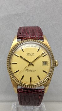 1970s Gruen President Automatic Watch
