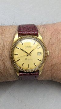 1970s Gruen President Automatic Watch
