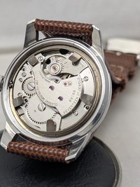 1960s Clebar 24 Hour Black Dial Watch