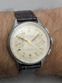 1940's Thoresen Recipro-Register Chronograph