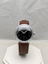 1965 Dorset Watch with Black Dial