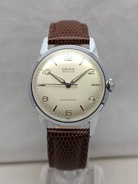1960's Gruen Stainless Steel Watch