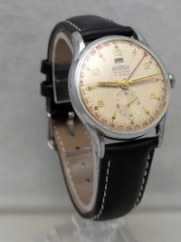 1952 Roamer Pointer Calendar Watch