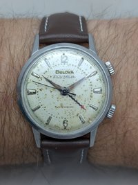 1966 Bulova Wrist Alarm Watch
