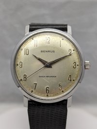 Vintage 1960s Benrus Steel Watch