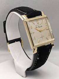 Solid 14k Gold Bulova Emperor "D" Watch
