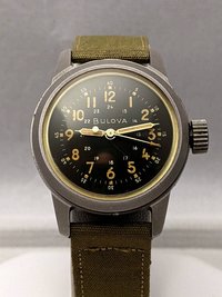 1958 Bulova Military Issue A-17A Hacking Watch