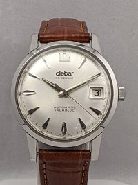 1960s Clebar Zodiac 25 Jewel Automatic Watch