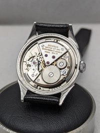 1950s Benrus 24 Hour Steel Watch