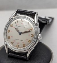 1950s Benrus 24 Hour Steel Watch