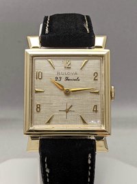 Solid 14k Gold Bulova Emperor "D" Watch