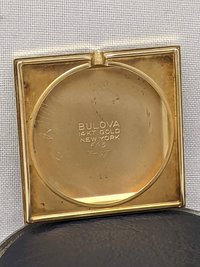 Solid 14k Gold Bulova Emperor "D" Watch