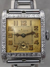 1928 Bulova Surrey Watch with Original Case