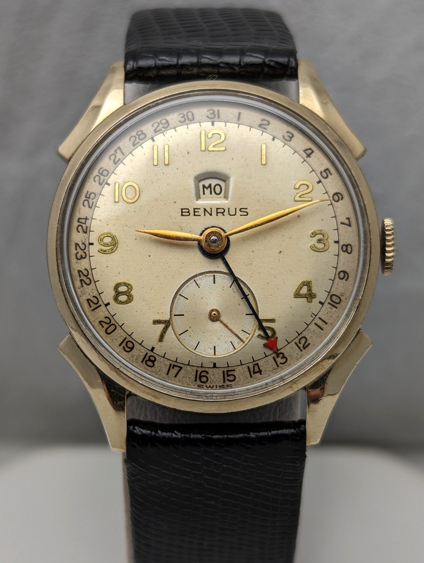1950s Benrus Pointer Calendar Watch