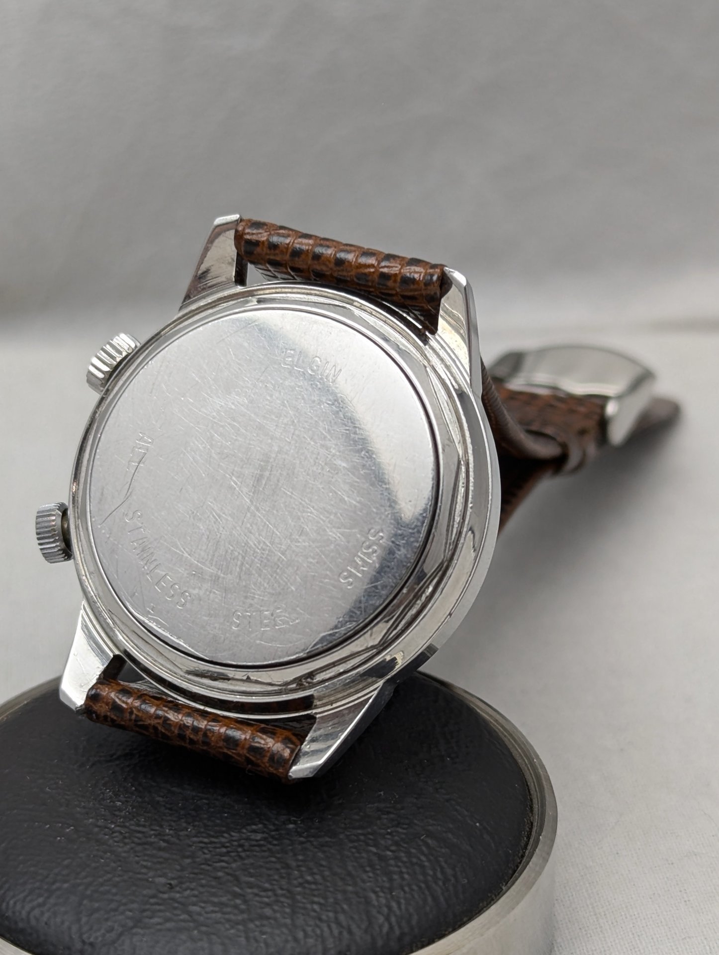 1970's Elgin Wrist Alarm Watch