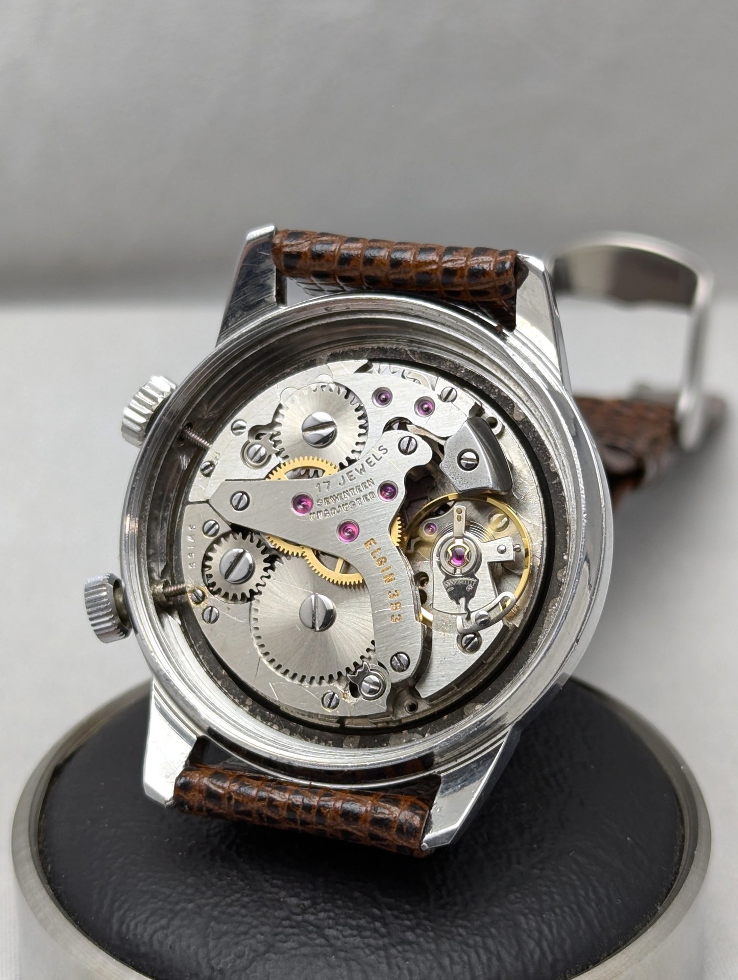 1970's Elgin Wrist Alarm Watch