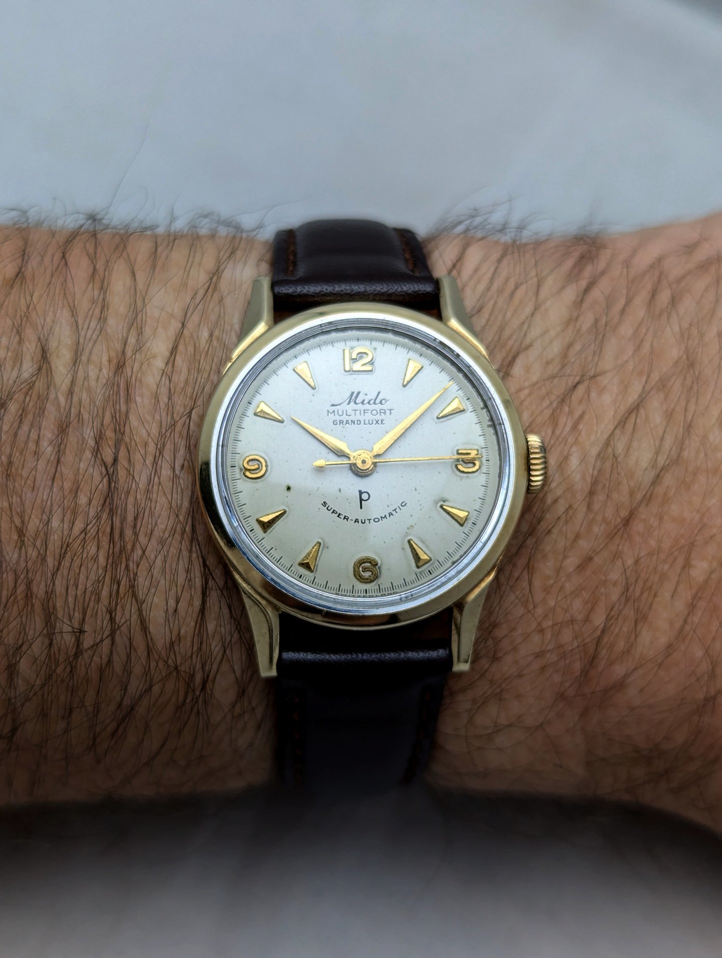 1950's Mido Multifort Automatic Watch