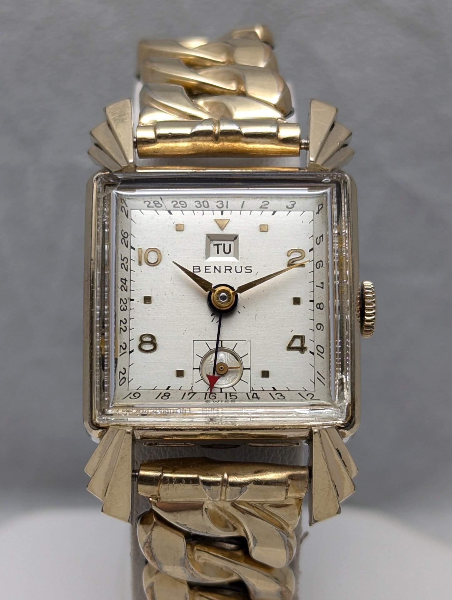 1950 Benrus Pointer Calendar Watch
