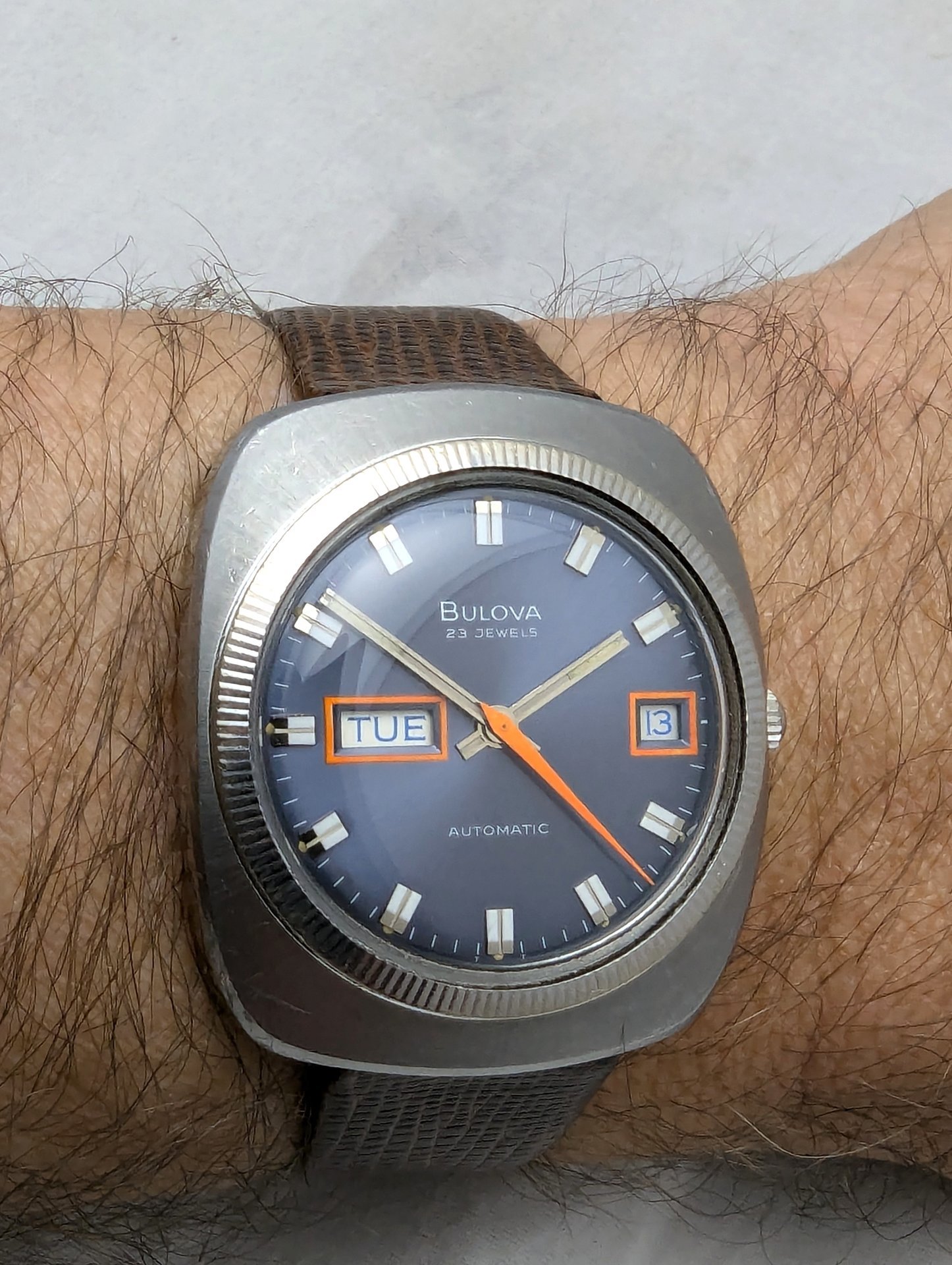 1973 Bulova Senator Automatic Watch