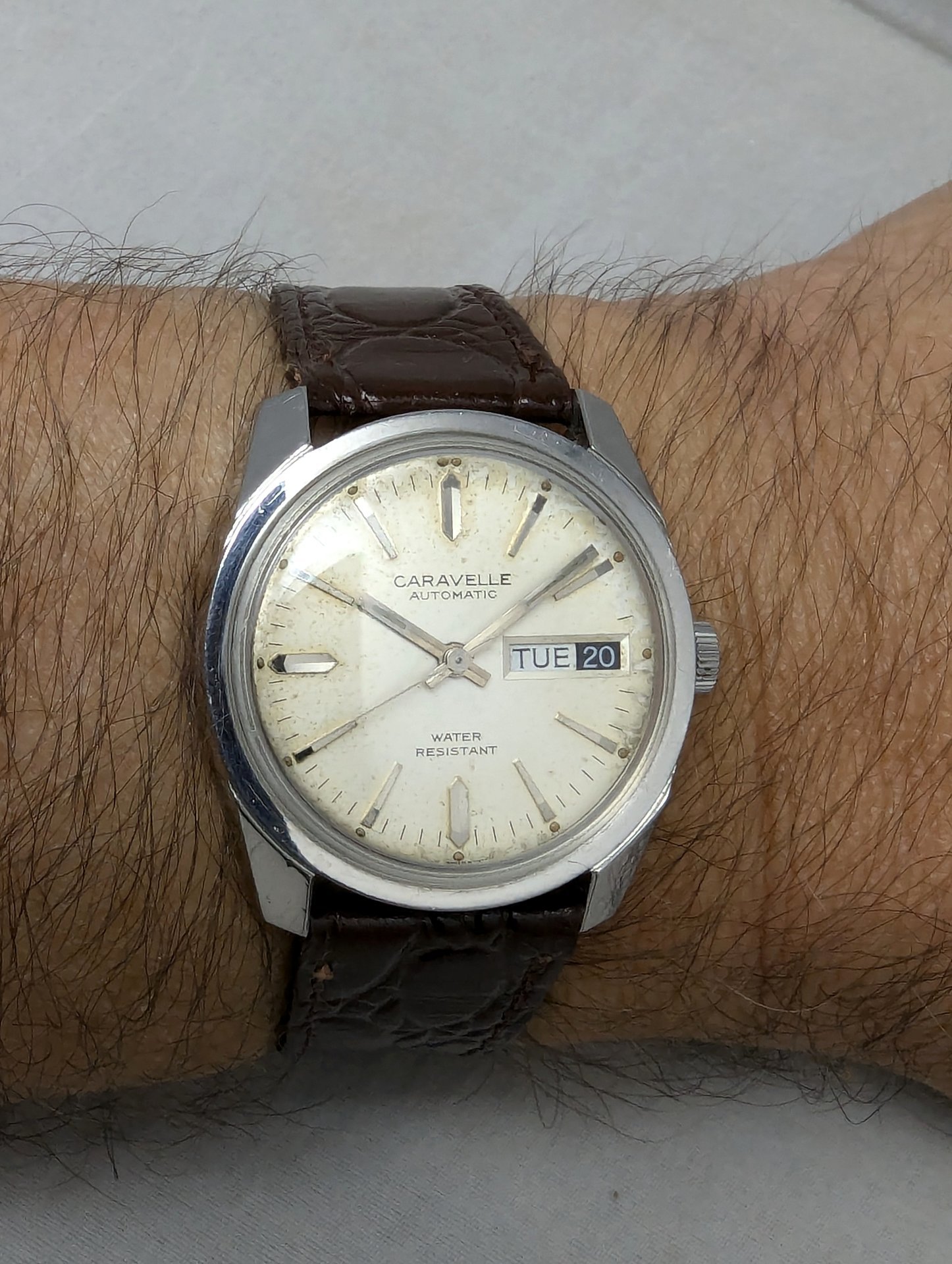 1970 Caravelle Automatic Men's Watch