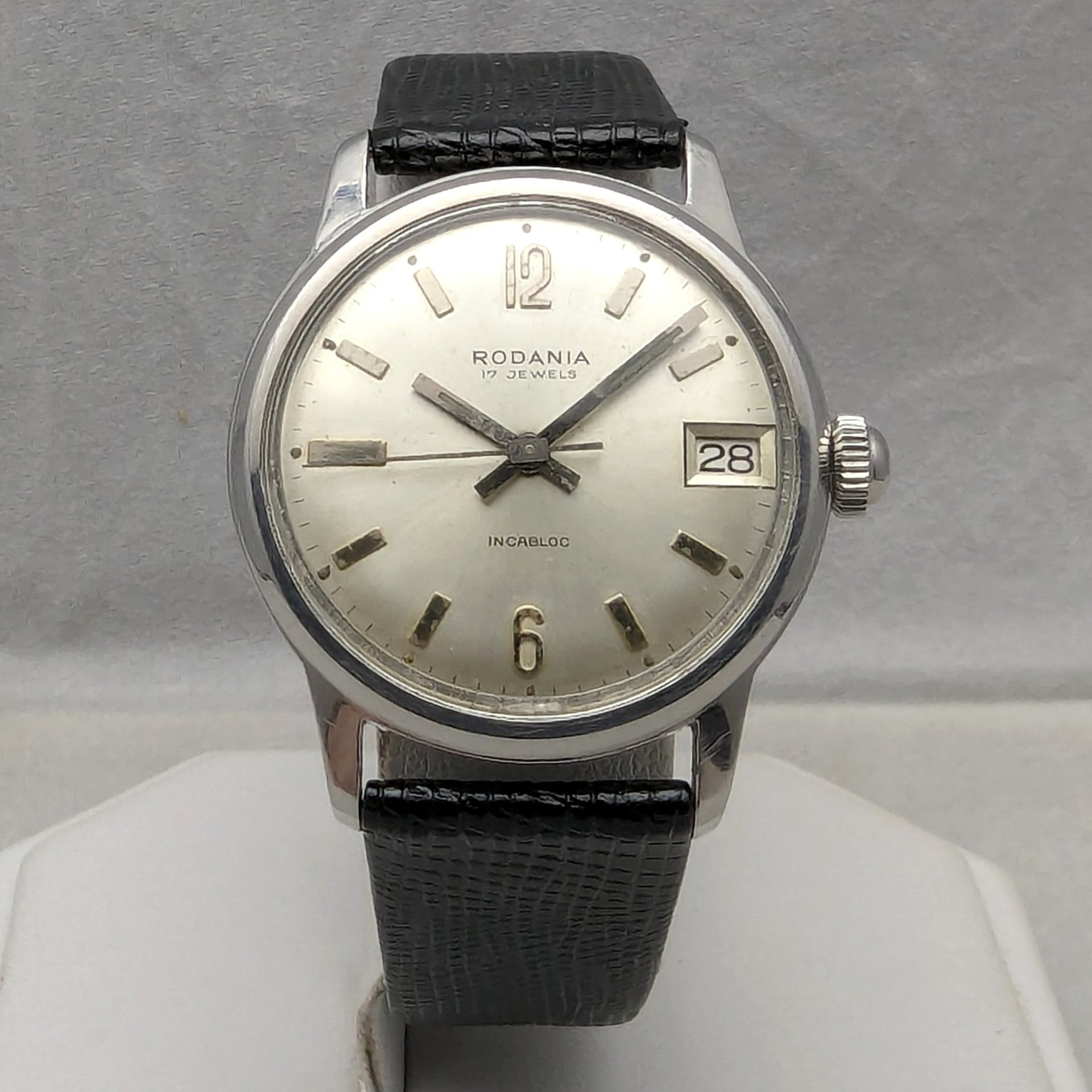 1960s Rodania Steel Watch