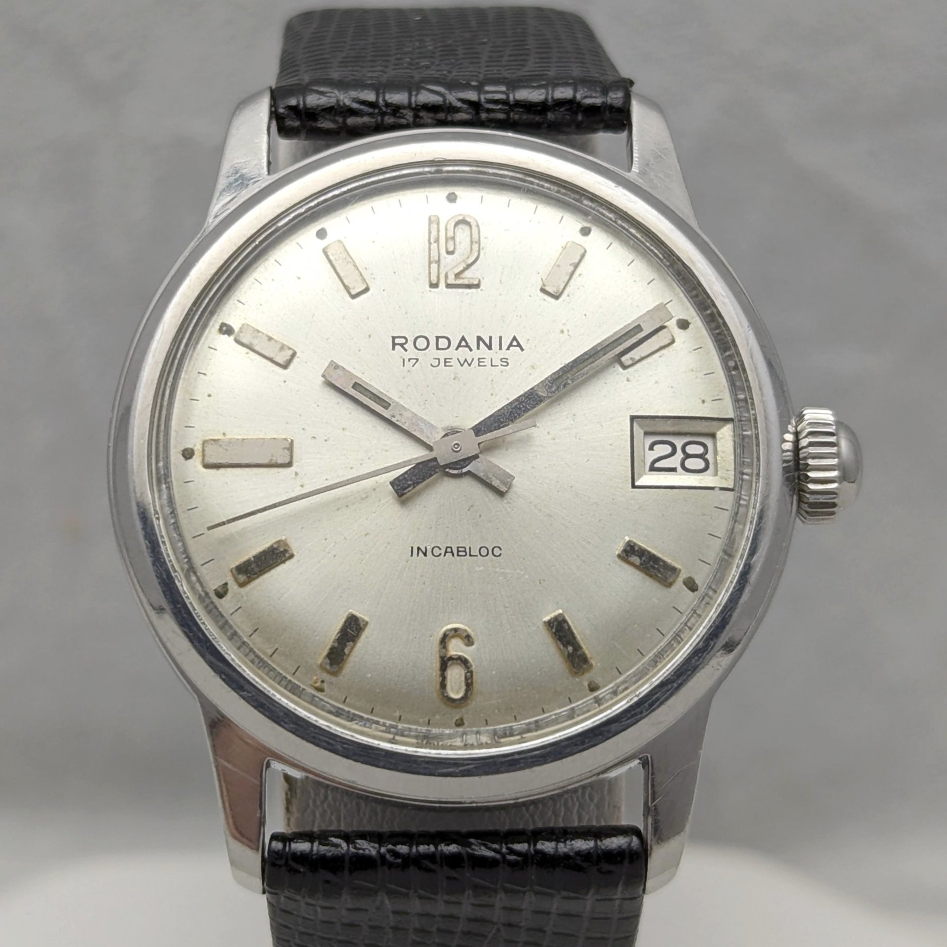 1960s Rodania Steel Watch