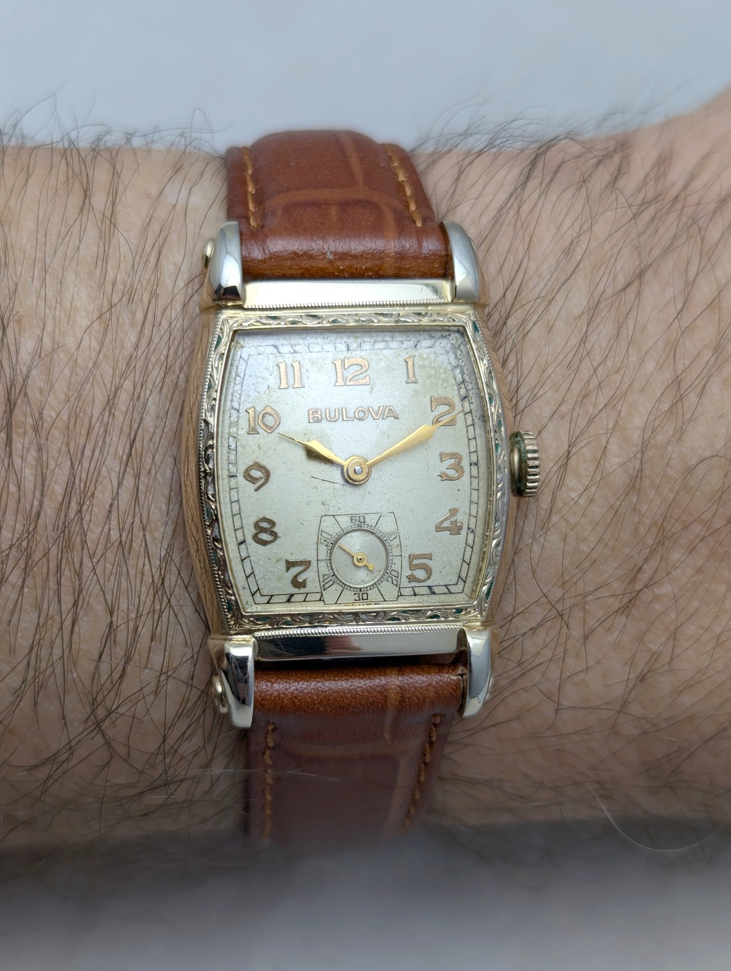 1951 Bulova "Viking" Watch with Case