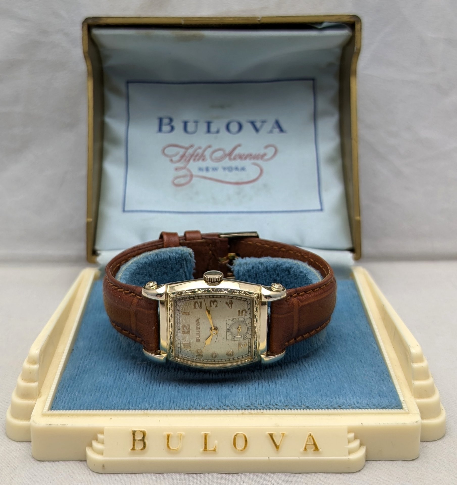 1951 Bulova "Viking" Watch with Case