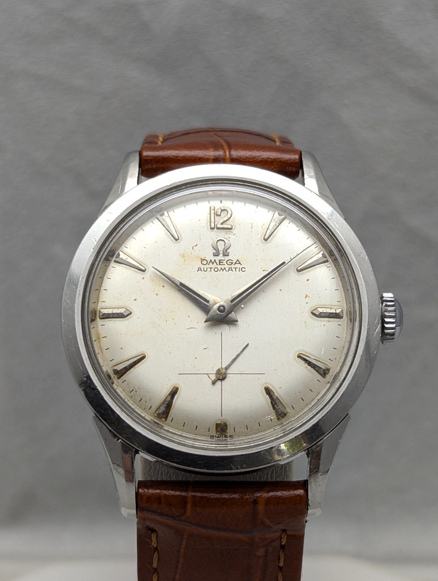 1958 Omega Automatic Watch with Original Box and Papers