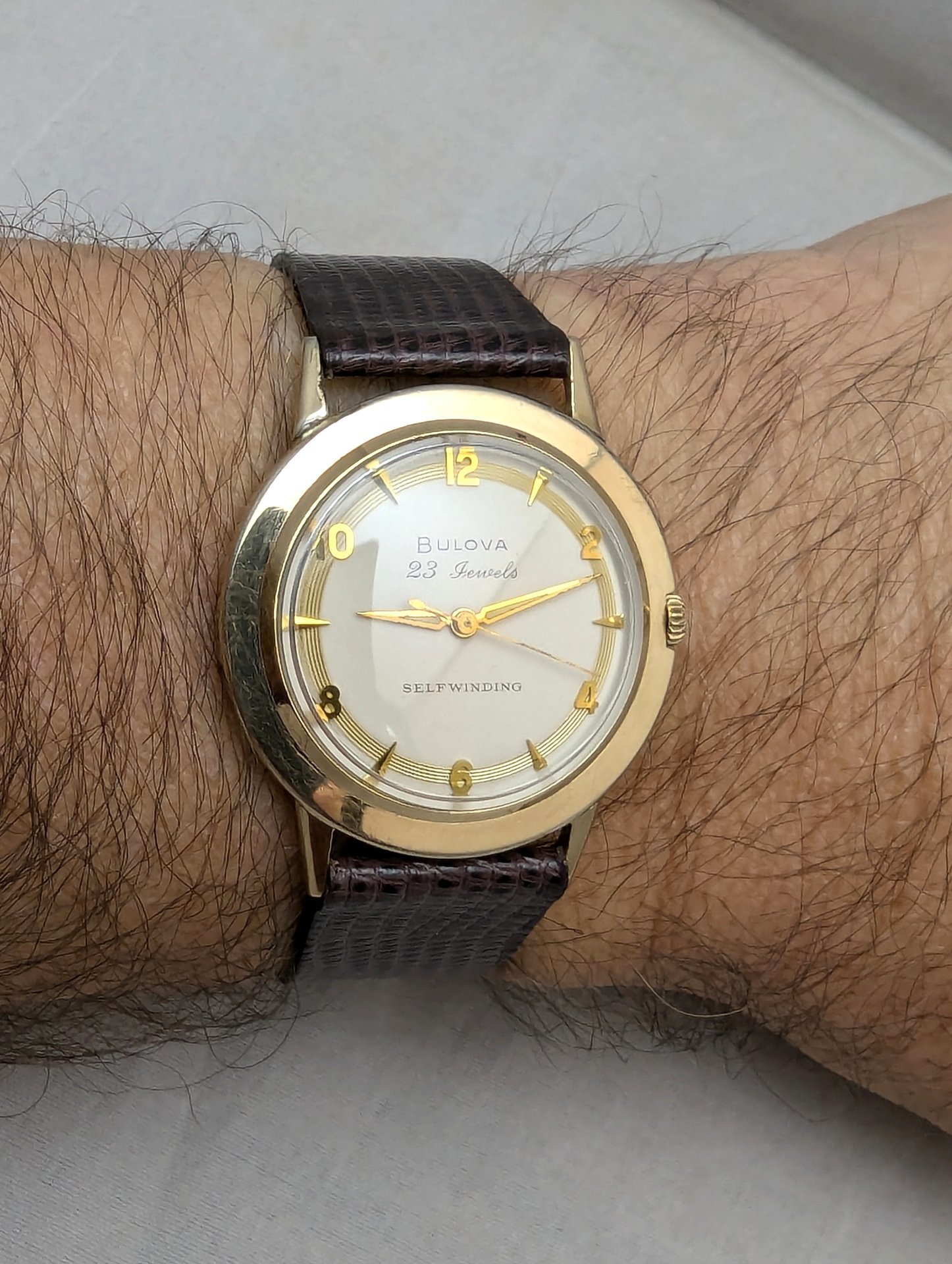 1957 Bulova 23 Jewel Automatic Watch