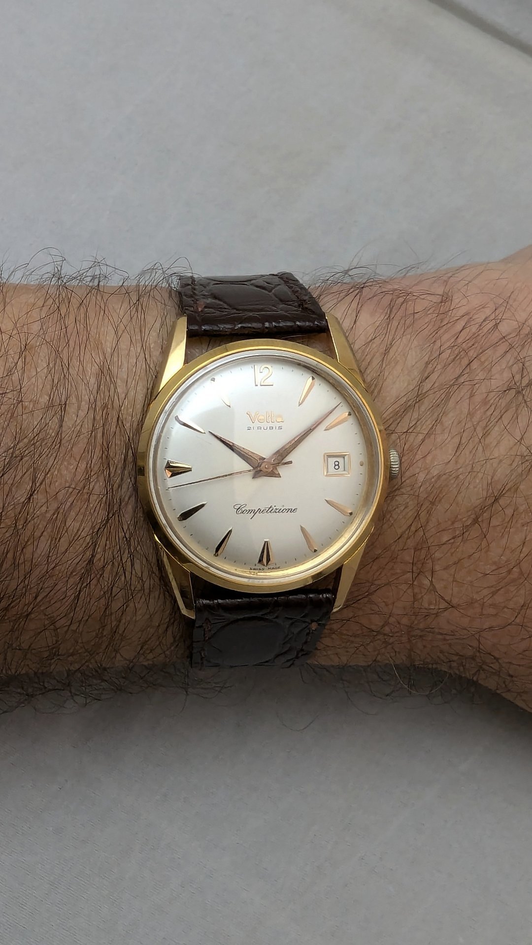 1960 Vetta "Competizione" Men's Watch