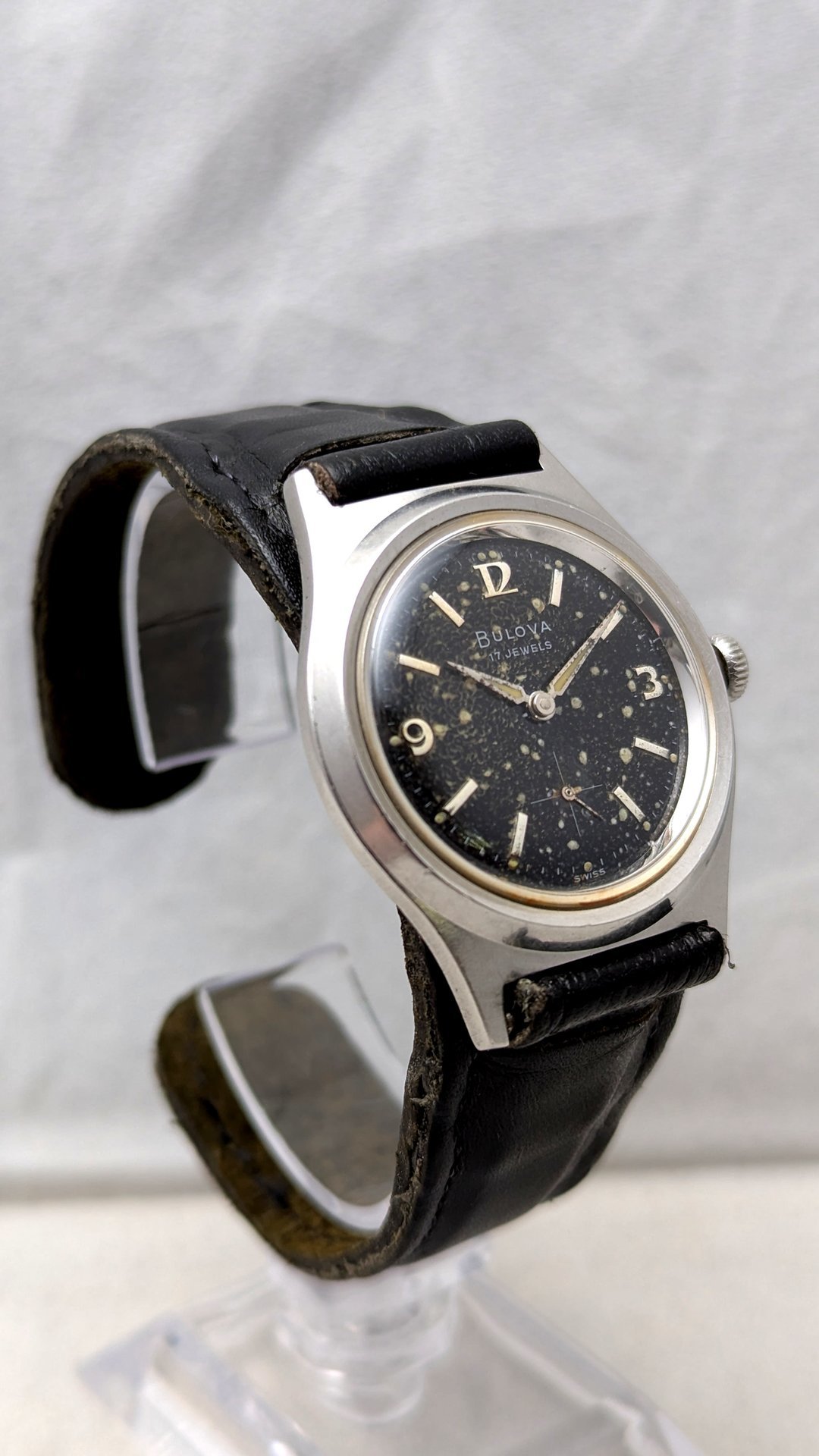 1962 Bulova "Surf King"  with Incredible Patina