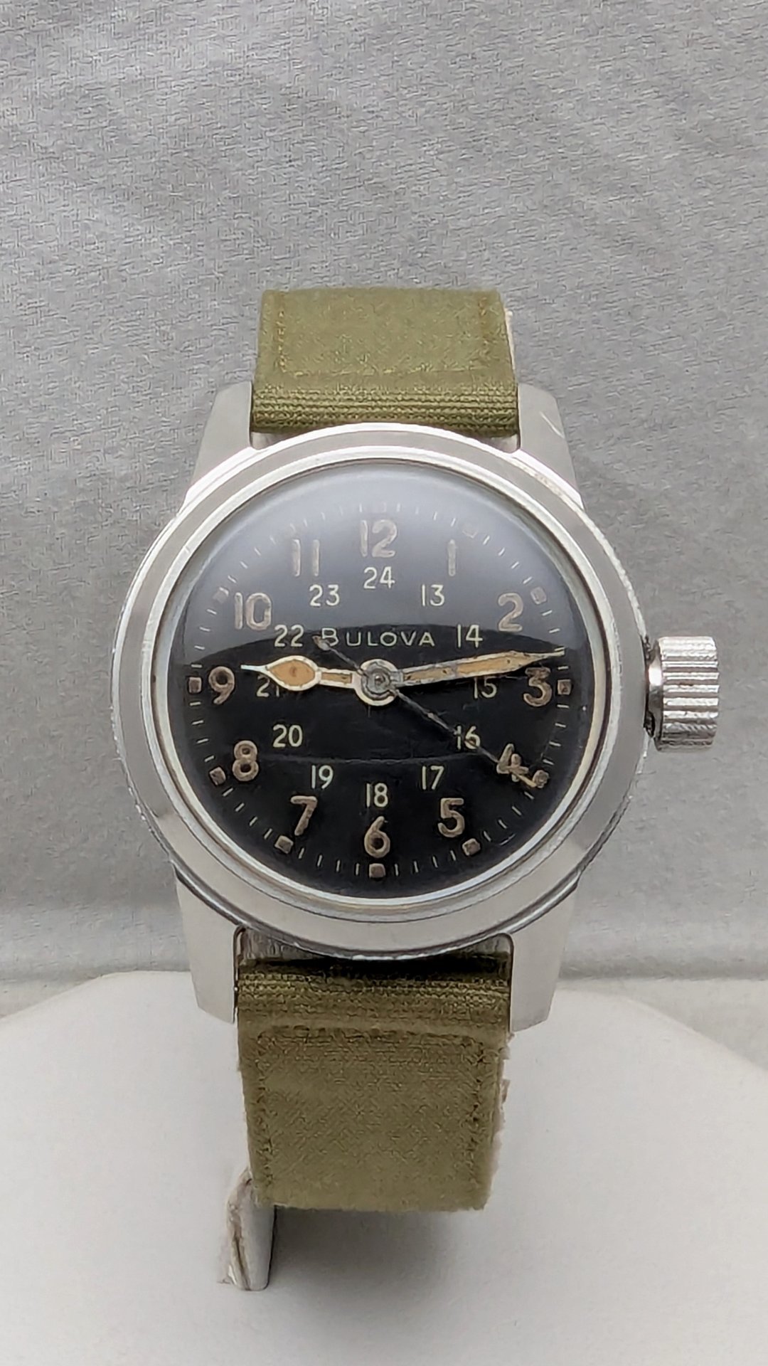 1961 Bulova Military Issue 3818A Hacking Watch