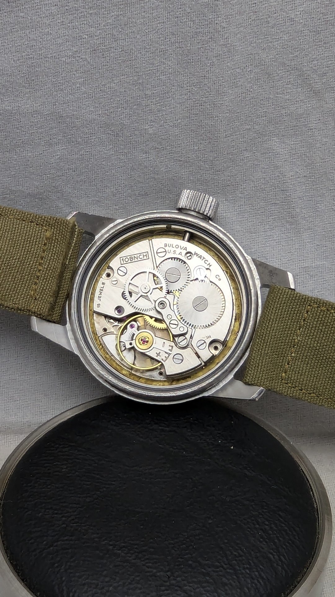 1961 Bulova Military Issue 3818A Hacking Watch