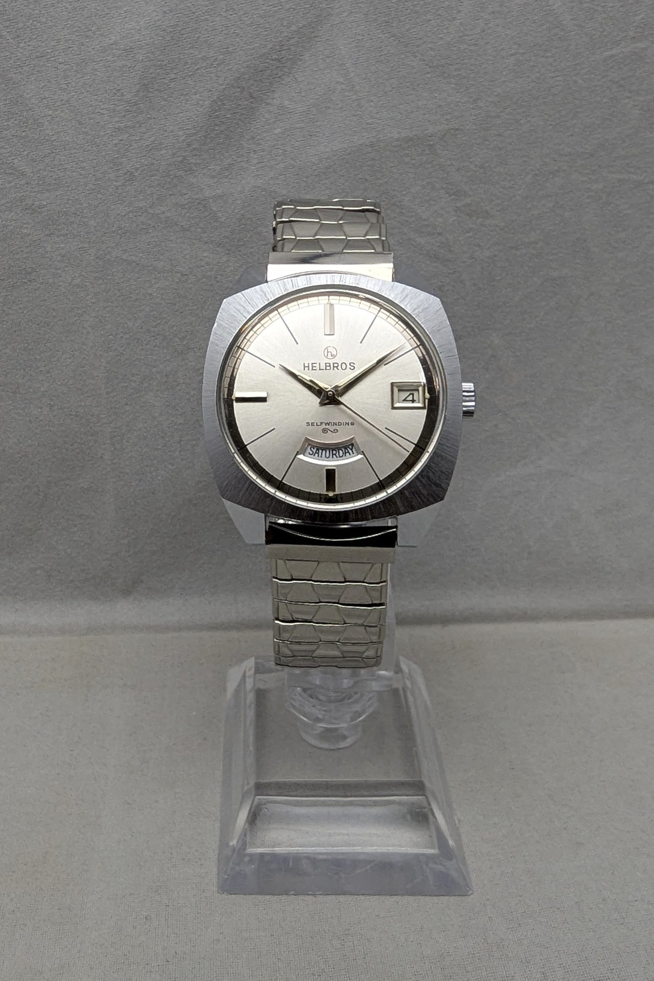 1970s Helbros President Men's Watch